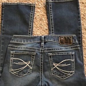 Silver bootcut jeans size 27